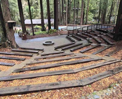 corporate camping retreat