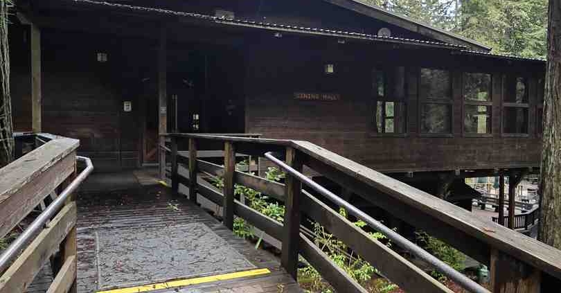 food at Alliance Redwoods