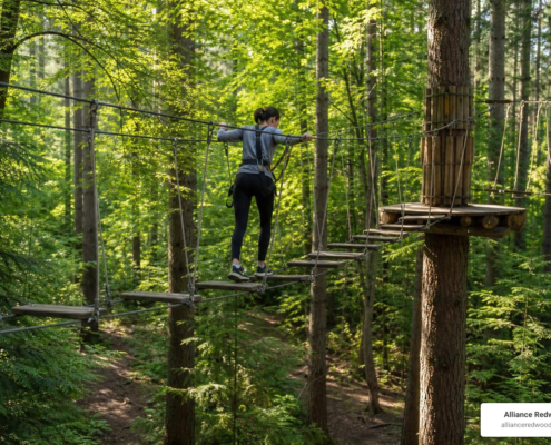 high ropes course